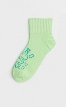 Шкарпетки 34-36   з широкою резинкою для хлопчика H&amp;M 0487207-029 зелений 81000