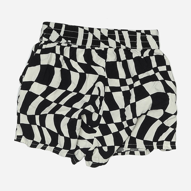 Шорти на резинці з кишенями для дівчинки H&amp;M 1044840-001 170 см (14-15 years) чорно-білий  83377