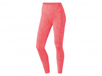 Спортивні легінси зі світловідбивними елементами для жінки Crivit 363821 38 / M рожевий  77337