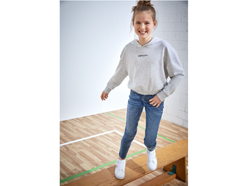 Худі 158-164 см (12-14 years) двунитка для дівчинки Pepperts 377533 сірий 82719 Худі 158-164 см (12-14 years) двунитка для дівчинки Pepperts 377533 сірий 82719