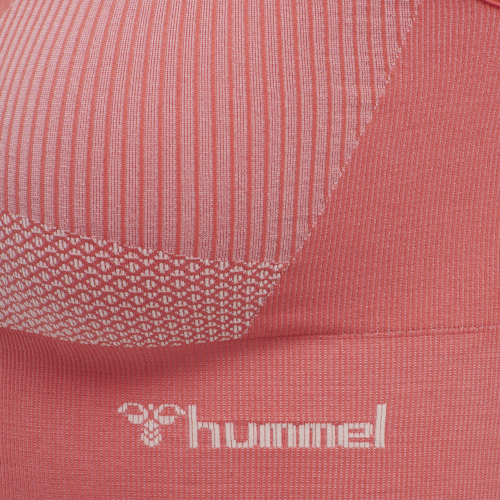 Спортивний топ безшовний для жінки Hummel 210390 34 / XS рожевий  78006