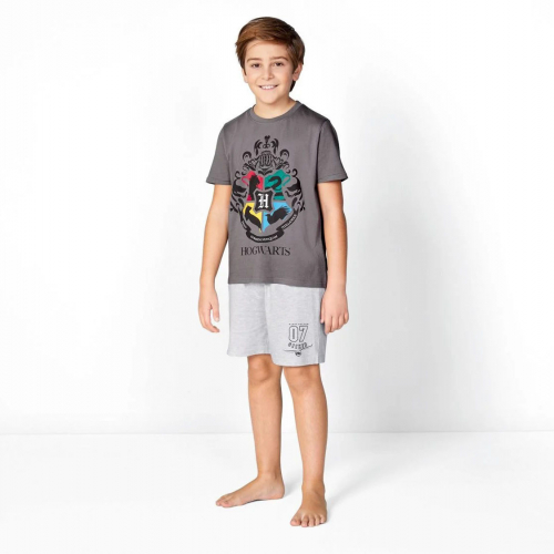Піжама (футболка і шорти) для хлопчика Disney 349320 134-140 см (8-10 years) сірий  79598