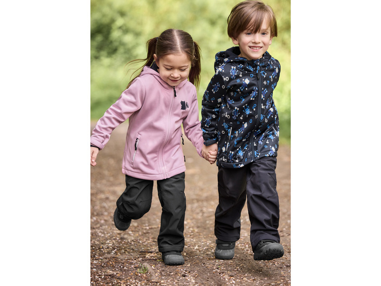 Куртка Softshell 086-92 см (12-24 months)   водовідштовхувальна та вітрозахисна для дівчинки Lupilu 445131 бузковий 89981