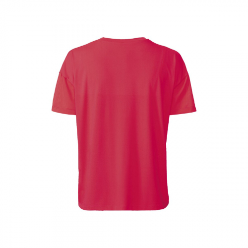 Спортивна футболка оверсайз з сітчатою вставкою для жінки Crivit 407238 34 / XS рожевий  78981