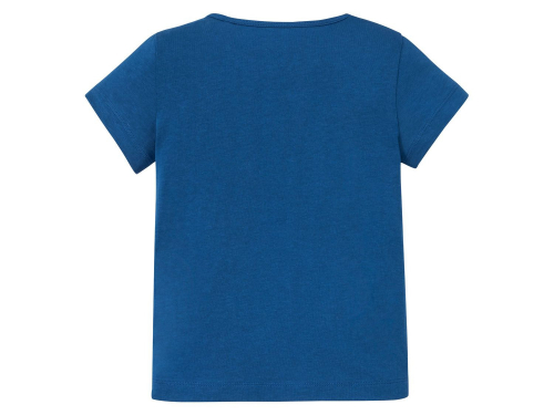 Піжама (футболка і шорти) для дівчинки Lupilu 349605-н 086-92 см (12-24 months) синій  77763
