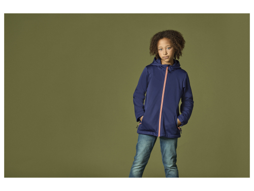 Куртка Softshell 134-140 см (8-10 years) водовідштовхувальна та вітрозахисна для дівчинки Rocktrail 418412 темно-синій 81691 Куртка Softshell 134-140 см (8-10 years) водовідштовхувальна та вітрозахисна для дівчинки Rocktrail 418412 темно-синій 81691