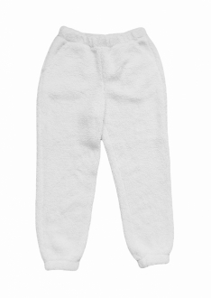 Піжамні штани зі штучної овчини для жінки H&amp;M 0942866-2 34 / XS білий  80322