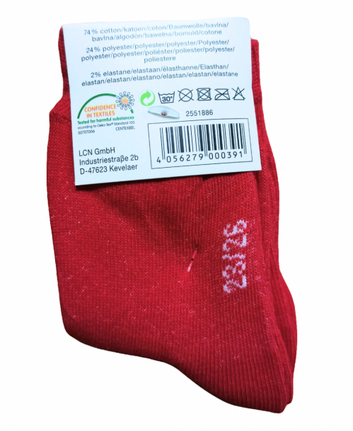 Шкарпетки 23-26   3 пари середньої довжини для дівчинки Cozzi 2551886 червоний 44725