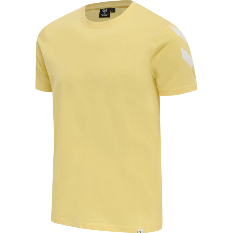 Футболка з логотипом для чоловіка Hummel 212570 36 / S жовтий  75343