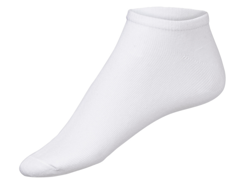 Шкарпетки набір 5 пар. для жінки Esmara 418122 розмір взуття 35-38 (11-16 years) білий  81978