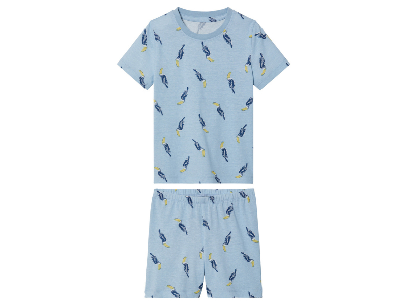 Піжама (звич.) (футболка і шорти) для хлопчика Lupilu 450277 098-104 см (2-4 years) блакитний  89549
