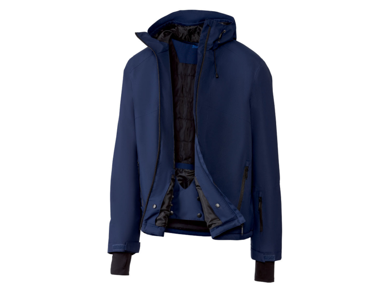 Термо-куртка L   мембранна (3000мм) для чоловіка Crivit 363751 темно-синій 77857
