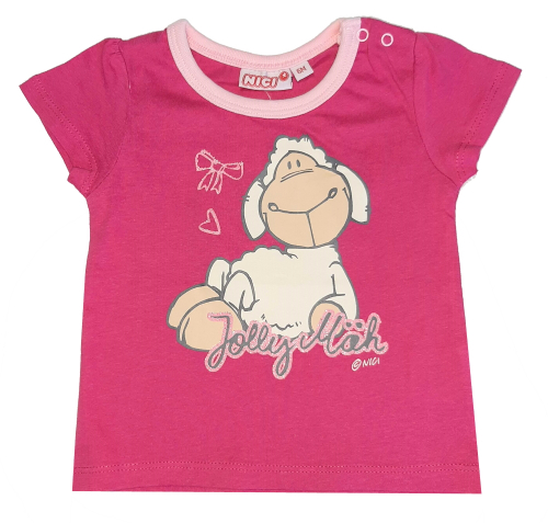 футболка  для дівчинки Disney BDO43544 068 см (3-6 months) рожевий 43544