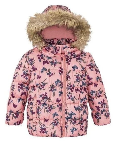 Зимова куртка  для дівчинки Lupilu 301619 086 см (12-18 months) рожевий 57979
