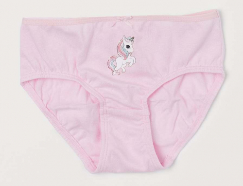 Трусики для дівчинки H&M 0624543037 098-104 см (2-4 years) рожевий 63276 Трусики для дівчинки H&M 0624543037 098-104 см (2-4 years) рожевий 63276