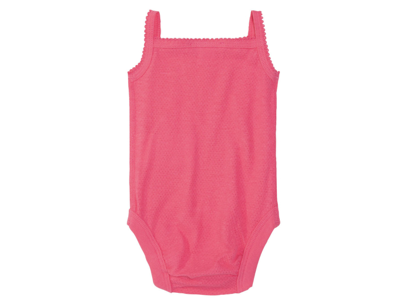 Боді 074-80 см (6-12 months)   ажурні набір 2 шт.  для дівчинки Lupilu 370944 Різнобарвний 86154