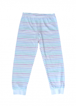 Піжамні штани 098-104 см (2-4 years)   бавовняні для дівчинки H&amp;M 0513489-100 білий 81342
