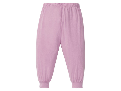 Піжама    (лонгслів і штани) для дівчинки Lupilu 307061 098-104 см (2-4 years) рожевий 72782