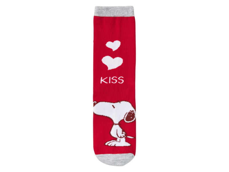 Шкарпетки (звич.) набір 3 пари для жінки Peanuts 449043 розмір взуття 39-42 Різнобарвний  89419