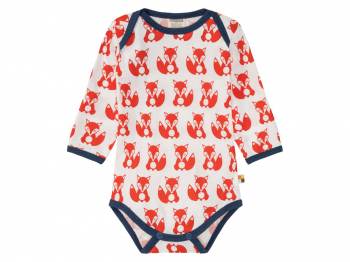 Боді (звич.) з довгими рукавами для дівчинки Loud+Proud 91217 074-80 см (6-12 months) Різнобарвний  90237