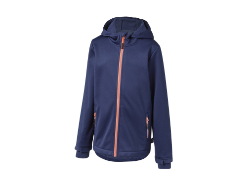 Куртка Softshell 134-140 см (8-10 years) водовідштовхувальна та вітрозахисна для дівчинки Rocktrail 418412 темно-синій 81691 Куртка Softshell 134-140 см (8-10 years) водовідштовхувальна та вітрозахисна для дівчинки Rocktrail 418412 темно-синій 81691