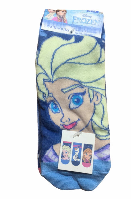 Шкарпетки 31-34   3 пари середньої довжини для дівчинки Disney BDO55790 синій 55790
