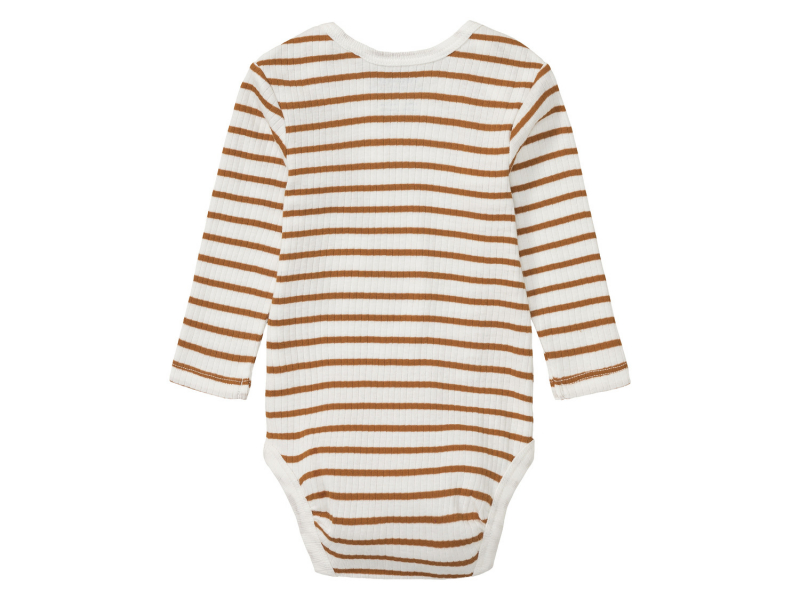 Боді 062-68 см (2-6 months)   в рубчик набір 2 шт. для хлопчика Lupilu 428444 Різнобарвний 88333