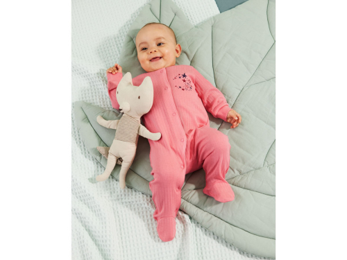 Чоловічок в рубчик для дівчинки Lupilu 389332 086 см (12-18 months) рожевий 90192 Чоловічок в рубчик для дівчинки Lupilu 389332 086 см (12-18 months) рожевий 90192