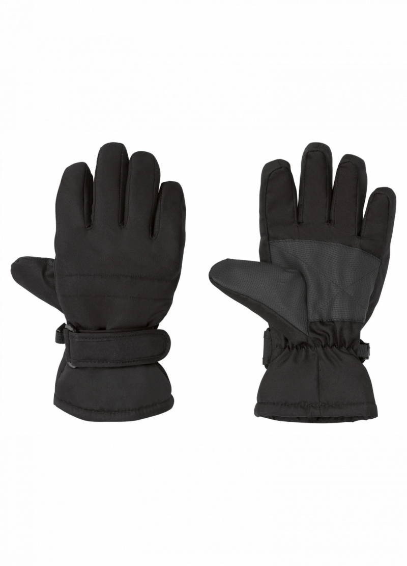 Перчатки  для хлопчика Crivit 363080 розмір перчаток 7 (12-14 years, 152-170 см) чорний 68603