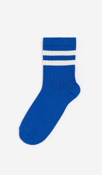 Шкарпетки    з широкою резинкою для хлопчика H&amp;M 0487052-072 розмір взуття 31-33 (8-10 years) синій 80823