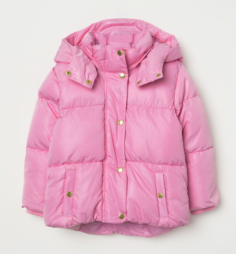 Куртка  для дівчинки H&amp;M 0646085002 122 см (6-7 years) рожевий 62420