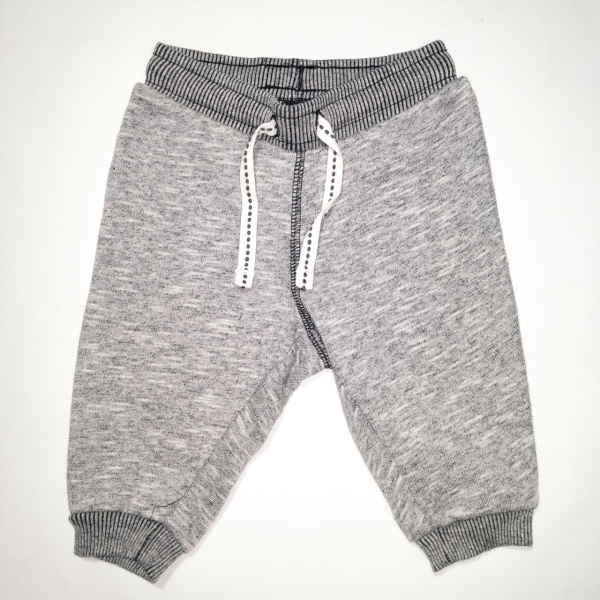 Штани  для хлопчика H&amp;M BDO57584 062 см (2-3 months) сірий 57584