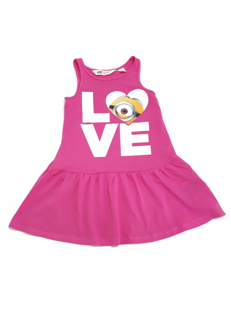 Плаття  для дівчинки H&amp;M 0341183 098 см (2-3 years) рожевий 60738