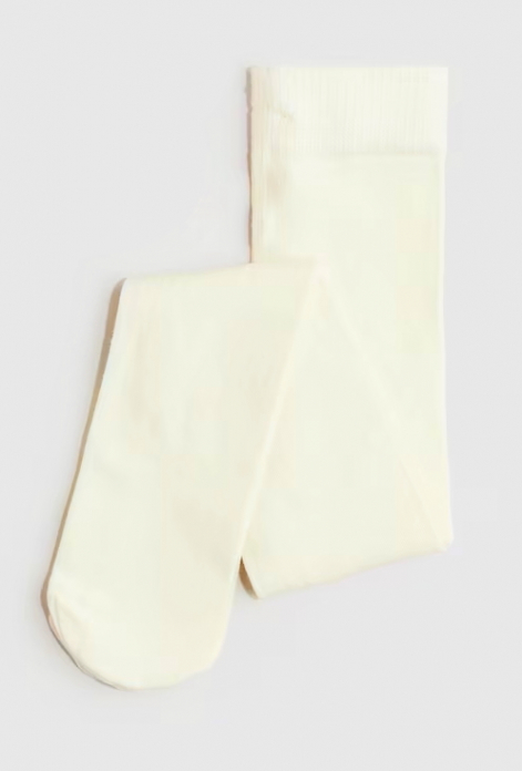 Колготки 110-116 см (4-6 years)   бавовняні для дівчинки H&amp;M 0293433-050 бежевий 62118