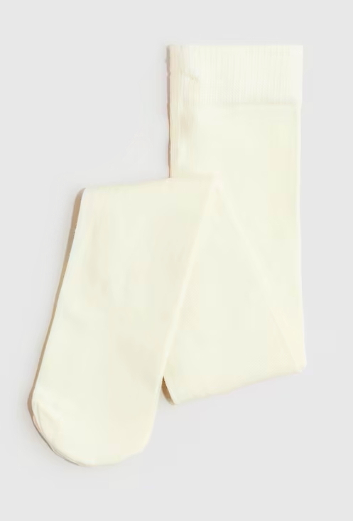 Колготки 110-116 см (4-6 years)   бавовняні для дівчинки H&amp;M 0293433-050 бежевий 62118