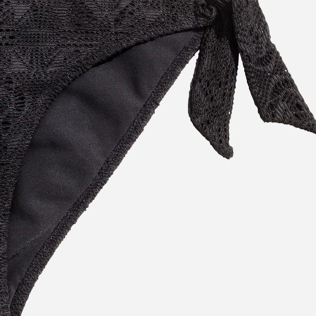 Нижня частина купальника 36,S   на зав'язках для жінки H&amp;M 0184123-5 чорний 82499