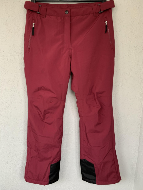 Гірськолижні штани 40,41,42,L   мембранні (3000мм) для жінки Crane 174502 бордовий 73072