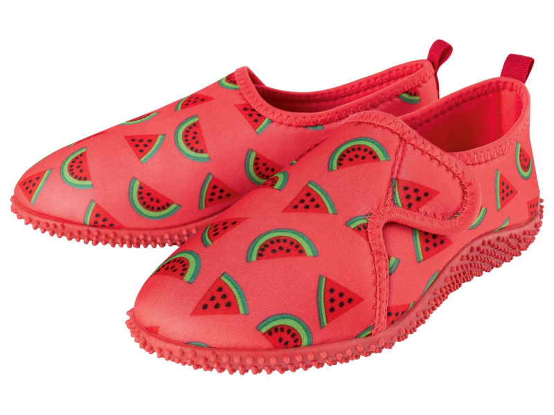 Аквашузи    з антиковзною підошвою для дівчинки Lupilu 348129 розмір взуття 27 кораловий 69239