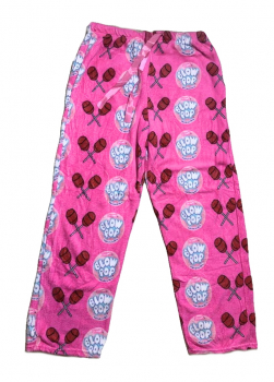 Піжамні штани плюшеві для жінки Tootsie Roll 155378/1 38 / M рожевий  79235