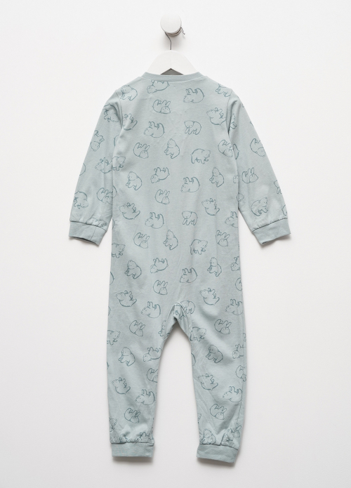 Комбінезон-сліп бавовняний для хлопчика H&M 0711235-001 098 см (2-3 years) зелений 82317 Комбінезон-сліп бавовняний для хлопчика H&M 0711235-001 098 см (2-3 years) зелений 82317