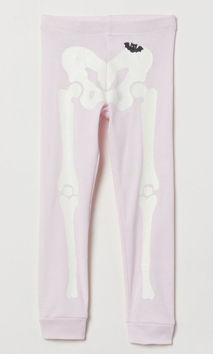 Піжамні штани  для дівчинки H&amp;M 0623891011 092 см (18-24 months) рожевий 58802