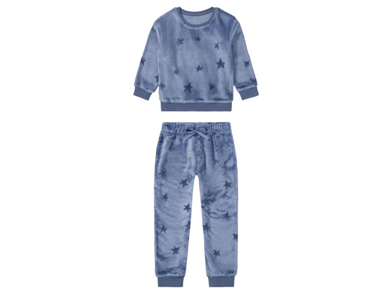 Піжама 110-116 см (4-6 years)   (світшот і штани) для дівчинки Lupilu 416101 синій 89395