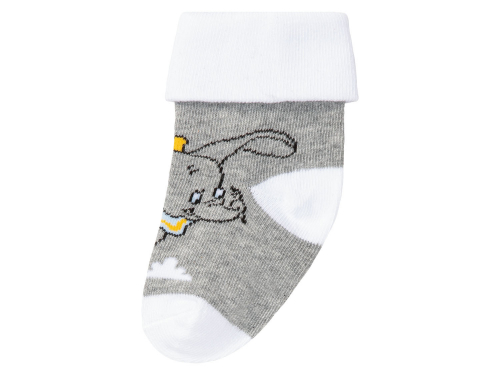 Шкарпетки 19-22   3 пари для хлопчика Disney 370498 біло-сірий 74556