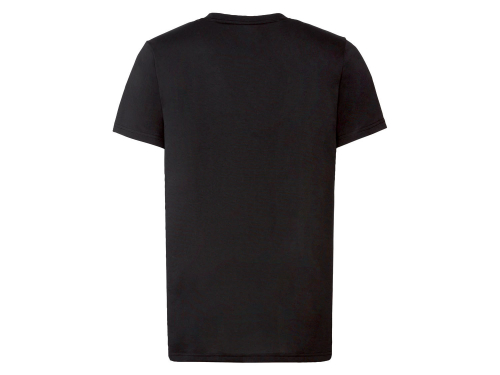 Спортивна футболка подовжена спина для чоловіка Crivit 370227 40 / L чорний 73387