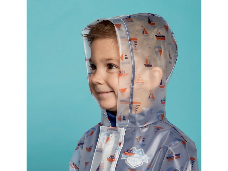 Куртка-дощовик прозора для хлопчика Lupilu 312514 110-116 см (4-6 years) білий 64171