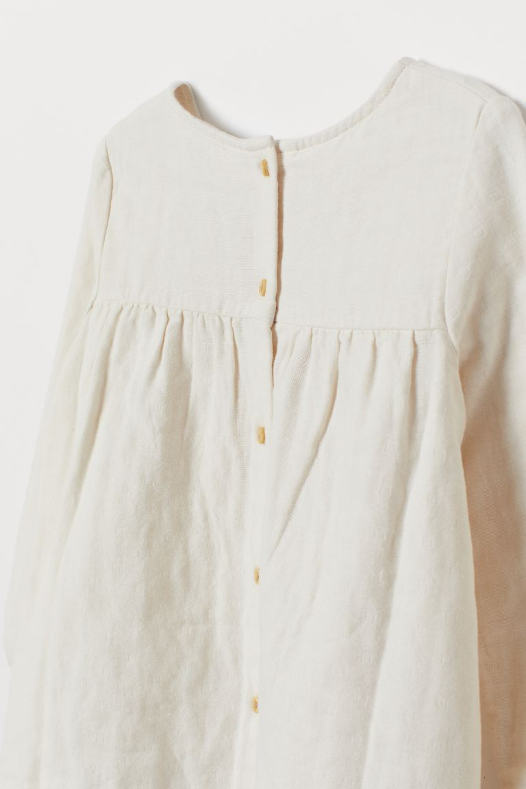 Блузка  для дівчинки H&amp;M 0835299001 134 см (8-9 years) бежевий 63805