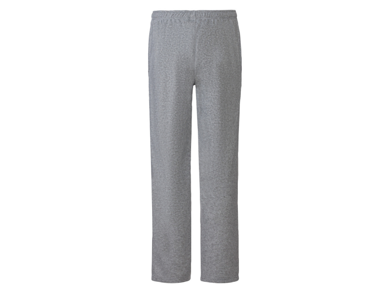 Спортивні штани M  Regular Fit флісові для чоловіка Livergy 435816 сірий 83583