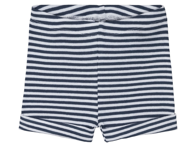 Шорти 074-80 см (6-12 months)   набір 2 шт. бавовняні для дівчинки Lupilu 375003-1 Різнобарвний 90337