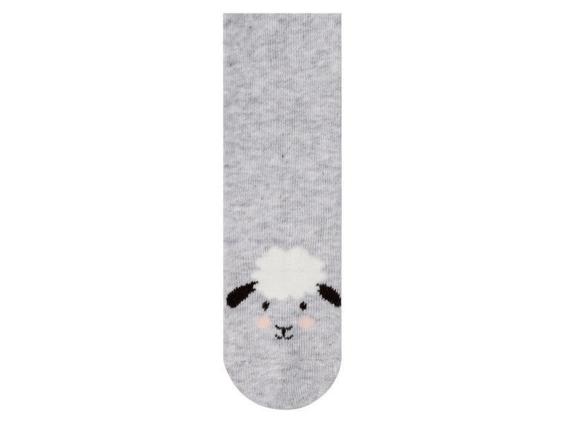 Колготки 062-68 см (2-6 months)   махрові для дівчинки Lupilu 381776 сірий 90350