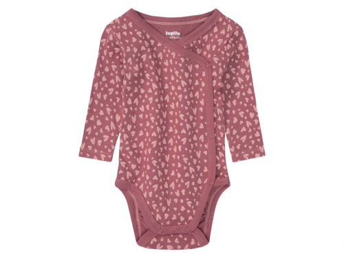 Боді 062-68 см (2-6 months) бавовняна набір 2 шт. для дівчинки Lupilu 381781 рожевий 90493 Боді 062-68 см (2-6 months) бавовняна набір 2 шт. для дівчинки Lupilu 381781 рожевий 90493